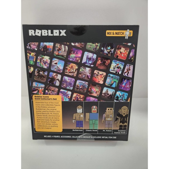 Roblox Icons Gold Collector's Set - Picture 2 of 9
